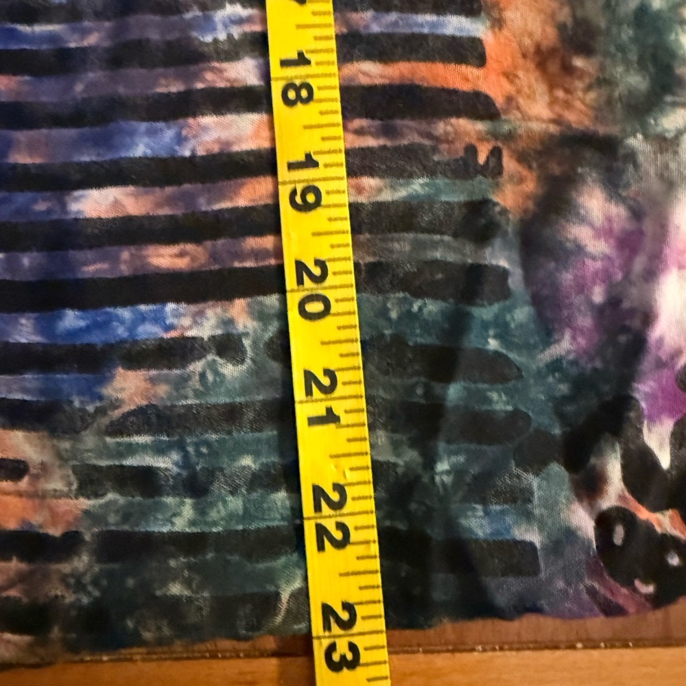 Multicolor Patterned Scarf 🎃 - Picture 6 of 7